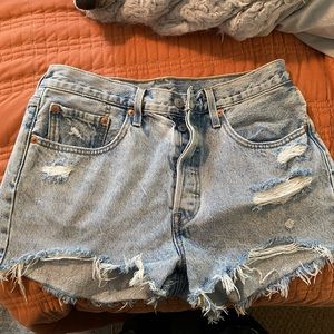 Levi 501 Original High Rise Shorts